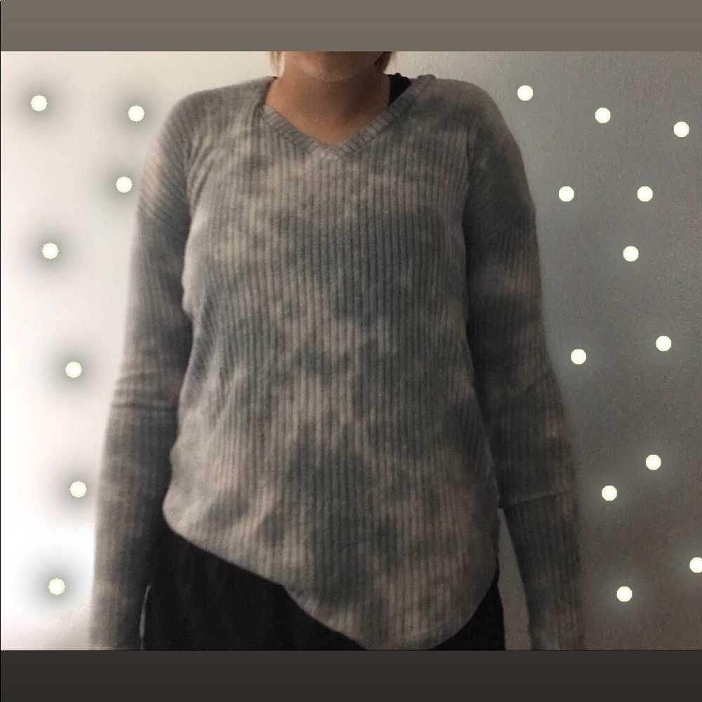 tie dye sweater